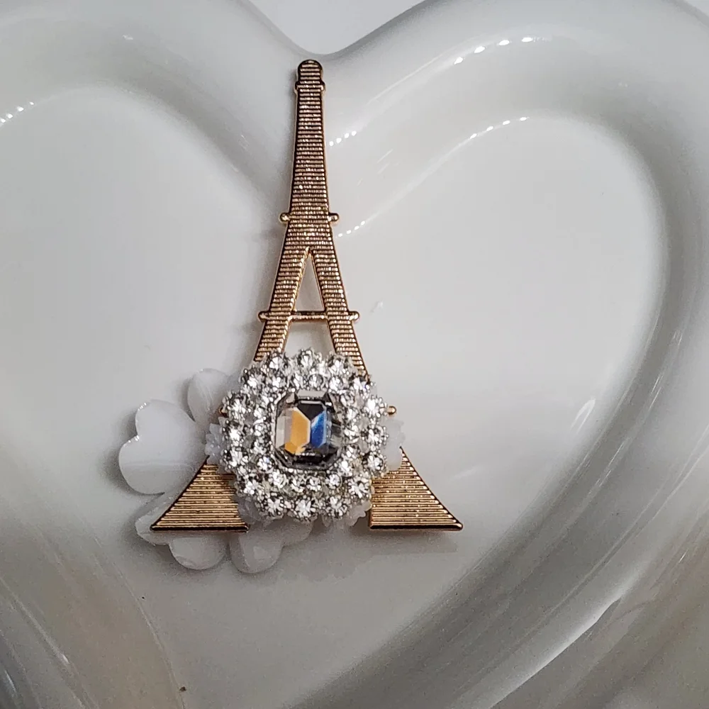 Beads Eiffel Tower Fancy Bead Paris France‎ Beadable Pen Jewelry Making Crafts